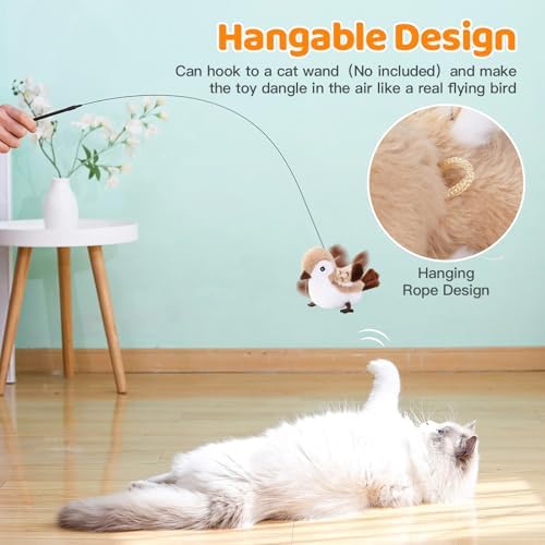 Cat Toys Flapping Bird, Sparrow