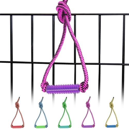 Interactive Dog Toys，Crate Training Aids for Puppies，Purple