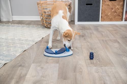 Trixie Push Away Dog Enrichment Toy, Intermediate Level 2 Dog Puzzle, Interactive Treat Game