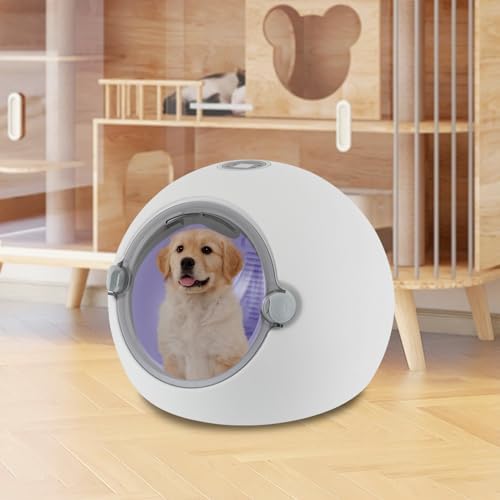 Pet Dryer Box, Fans Blower, Electric Hair Dryer for Small Dogs and Cats, Safety Door Lock, LCD Control Panel, with Smart Temperature Control, for Pet Shops, Households, Pet Relief Stations