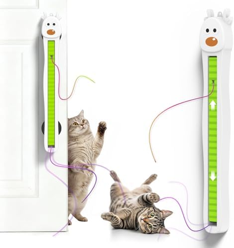 Interactive Cat Toy for Indoor Cats, Automatic Motorized String Toy