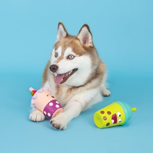 Fringe Studio Dog Toy Set, Best-Teas, 2Pc Mini, Latex, Pet Shop Collection (368012)