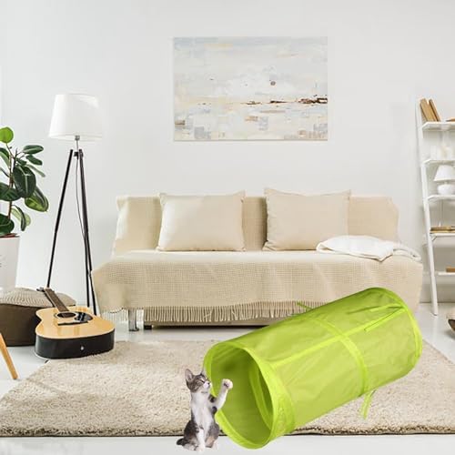 iCAGY Cat Tunnel for Indoor Small Cats Kittens Rabbits, Foldable Tube Toys