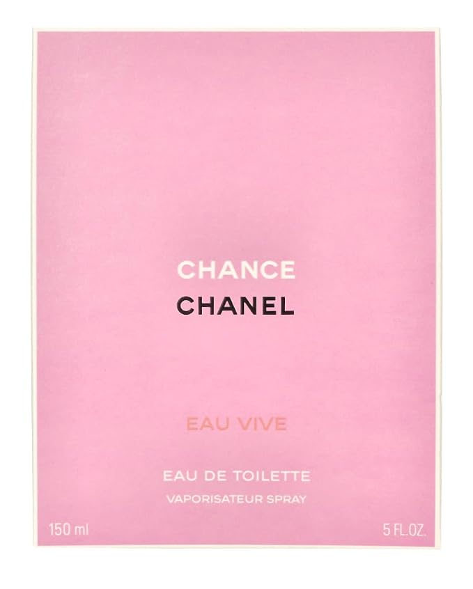 Chance Eau Vive by Chanel for Women - 5 oz EDT Spray
