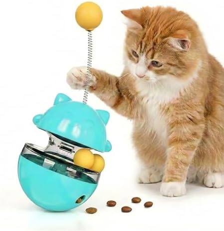Interactive Cat Toy Tumbler for Indoor Cats
