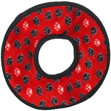 TUFFY® : 2 Pack No Stuff Ring Dog Toy: Ultra Durable Plush Toy with Multiple Layers & Reinforced Seams, Washable and Floats, Original Construction