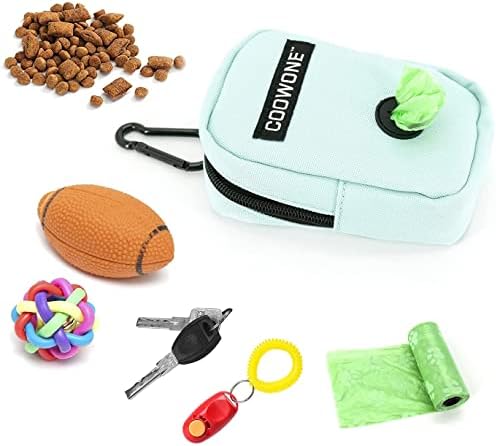 Dog Treat Pouch Dog Poop Bag Holder For Leashes, Pets Snack Container With Inner Mesh Bag, Puppy Supplies Perfect For Training And Walking - Hands Free Dog Waste Bag Dispenser -Dog Travel Accessories
