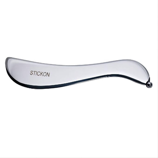 STICKON Gua Sha Massage Tool Stainless Steel Gua Sha Scraping Massage Tools IASTM Tools Great Soft Tissue Mobilization Tool(STICKON-20)