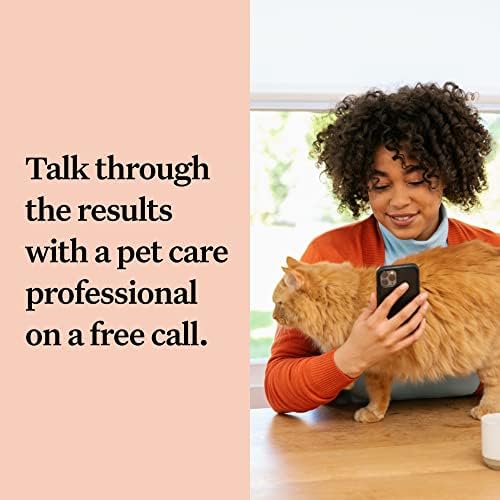 Wisdom Complete Cat DNA Test Panel for Full Health, Properties and Adventures - White