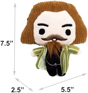 Buckle-Down The Wizarding World of Harry Potter Squeaky Plush Dog Toy for Large, Medium & Small Dogs, Sirius Black Standing Charm Full Body Pose, 2.5" x 5.5"
