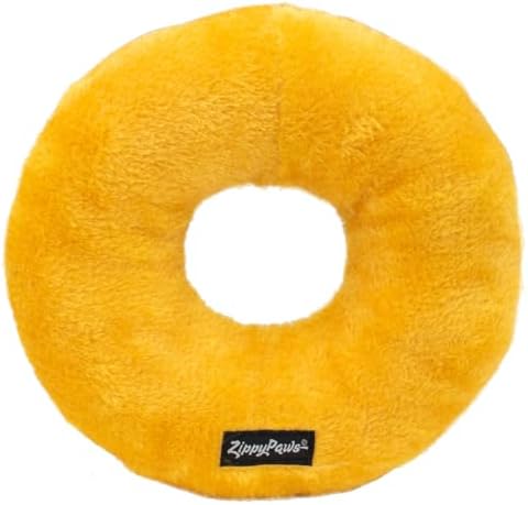 ZippyPaws Donutz Stuffed Dog Toys to Keep Them Busy - Jumbo Rainbow Donut