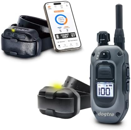 Dogtra Smart NoBark App-Control Collar + Dogtra 280X Remote E-Collar Bundle, Bark Detection & Training System, Waterproof, 10 lb+ Dogs, Long Range, Vibration, Tone & Precision Control