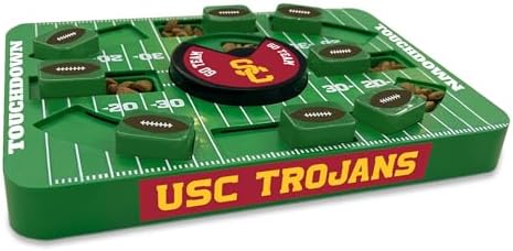 Pets First USC NCAA Large Puzzle Toy - Interactive Dog Treat & Slow Feeding Toy