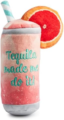 Haute Diggity Dog Pawloma Plush Dog Toy, Cocktail Parody Stuffed Chew Toys