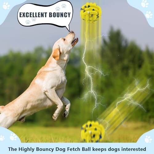 Magicorange Dog Balls 4 Pack Tennis Ball Toys Dog Toy