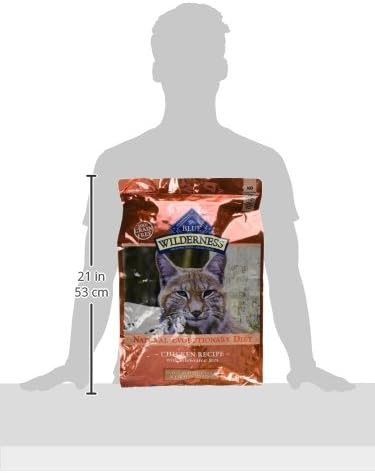 Blue Buffalo Wilderness Indoor Hairball & Weight Control Dry Cat Food, 11lb | High Protein, Real Chicken #1 Ingredient, Supports a Healthy Weight in Adult Cats, Promotes Healthy Digestion