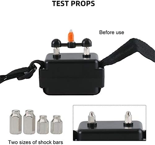 In-Ground Electric Dog Fence, Pet Containment System Waterproof Training Collar Receivers with 300m Underground Boundary Wire, Shock Tone Correction for Small Medium Large Dogs,for1dog