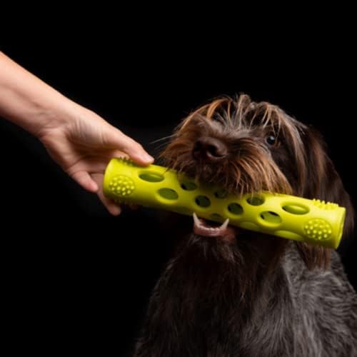 Messy Mutts Totally Pooched Huff n Puff Stick, 10 Inch, Puzzle, Green