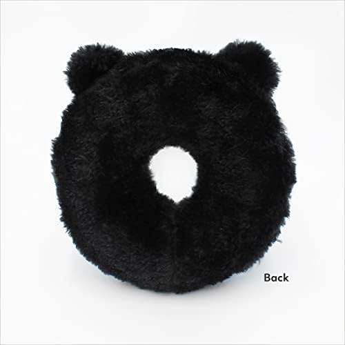 ZippyPaws Donutz Buddies Interactive Pet Toys, No Stuffing Dog Toys - Panda