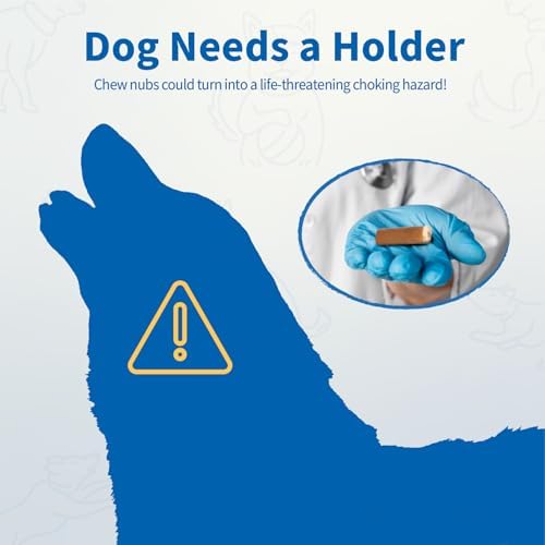 PetClan Chewise Bully Stick Holder, Improved Bully Sticks Holder, Ultimate Secure Heavy Duty, BPA-Free Safety Device to Prevent Choking, Fits Various Bully Sticks and Dog Sizes (Pack of 2)