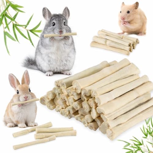 Sukh 320g Sweet Bamboo Chew Sticks - Natural Rabbit & Chinchilla Chew Toys