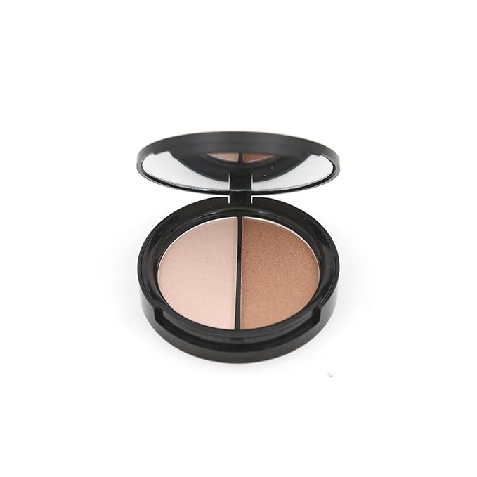 2 Color Highlighter Metallic Shimmer Powder (01)