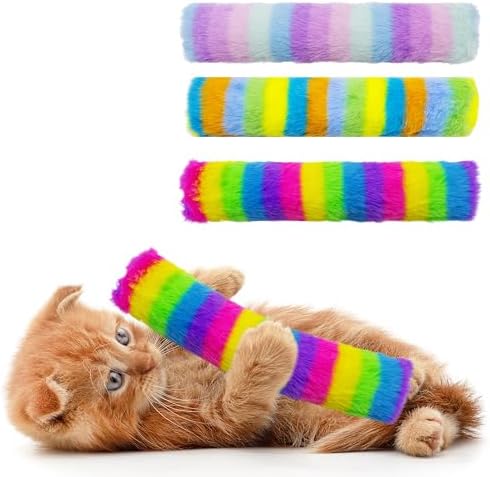 3 Pack Catnip Toys,Soft and Durable Cat Pillows Toys, Funny cat Toy