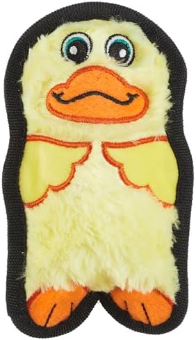 Outward Hound Durablez Minis Tough Chew Plush Squeaky Dog Toy, Duck, 6"