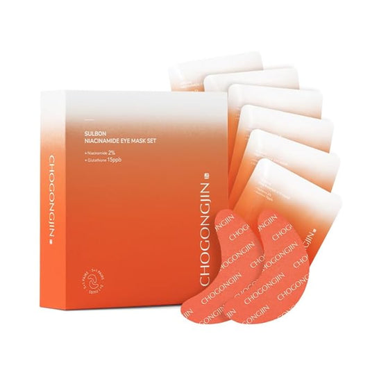 Chogongjin Sulbon Niacinamide Eye Mask Set - Intensive Radiance & Firming Care