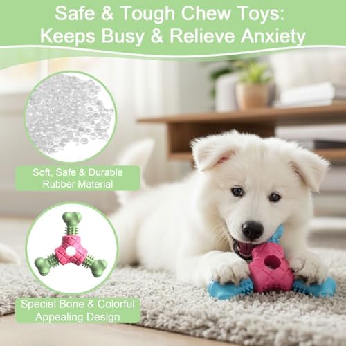 Puppy Chew Toys for Teething, Dog Chew Toys for Small Medium Dogs