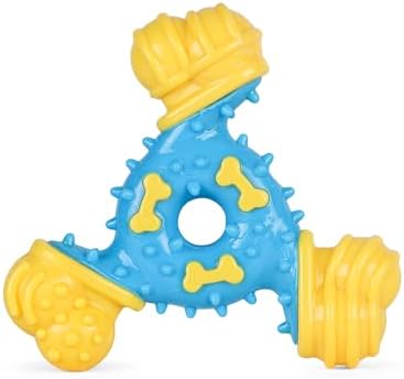 Arm & Hammer Nubbies TriBone Dental Dog Chew Toy, Peanut Butter, 24-Pk