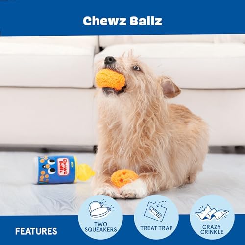 BarkBox Chewz Ballz Dog Toy - 3-in-1 - for Medium to Large Dogs