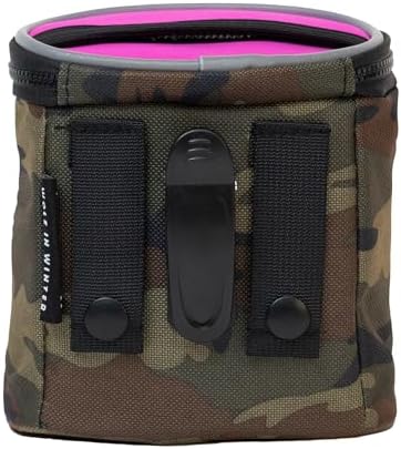 Quickdraw Dog Training Treat Pouch, Raspberry/Camo