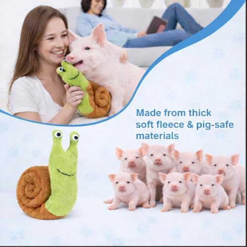 Snuffle Toy for Mini Pigs – Interactive Foraging & Rooting Enrichment Toy for Potbellied Pigs, Indoor Pig Play & Slow Feeding Accessories, Pig Enrichment Toys
