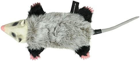 Hyper Pet Real Skinz Opossum Plush Dog Toy, Medium (Pack of 12)