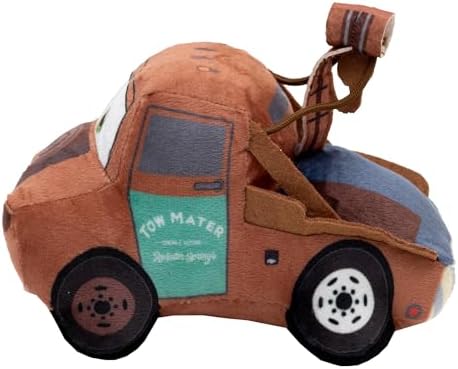 Buckle-Down Disney Dog Toy, Pixar Cars Sir Tow Mater KG Tow Truck Replica, Plush