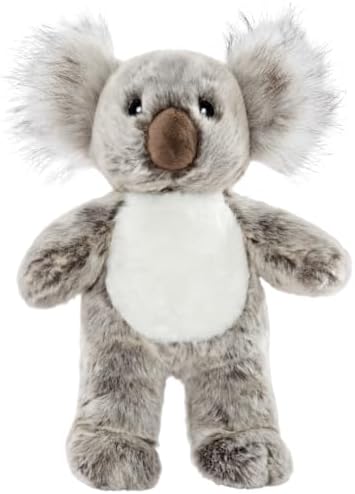 Fluff & Tuff Doc Koala Plush Dog Toy, 12” Durable Stuffed Dog Toy with Squeaker, Double-Stitched & Reinforced for Interactive Play