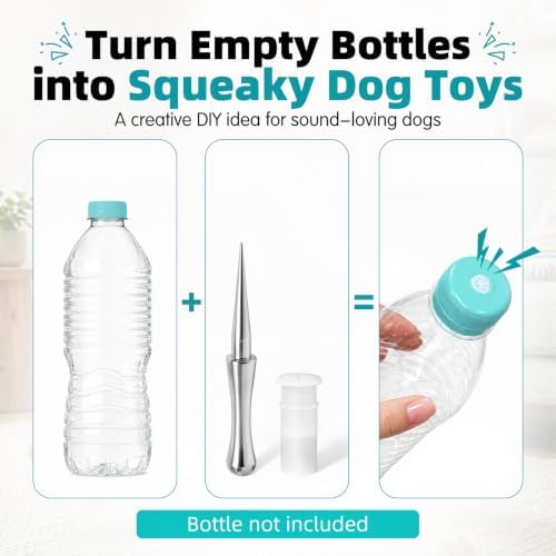 Plastic Bottle Cap Squeakers: Turn Empty Bottles into Squeaky Dog Toys