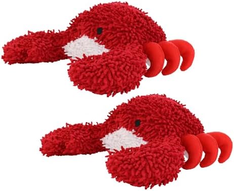 MIGHTY® 2 Pack Microfiber Medium Crab Dog Toys