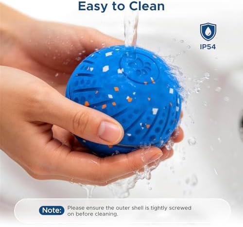 Dog Toys for Small Medium Dog to Keep Them Busy, Smart Interactive Dog Toys, Automatic Moving Bouncy Dog Balls with Lights, Motion Activated Rolling Dog Balls, Mental Stimulation, E-TPU Blue