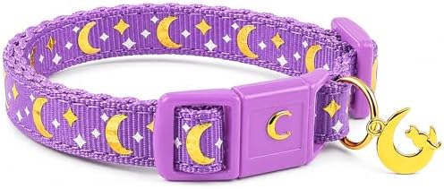 Breakaway Cat Collar with Bell for Kittens & Cats