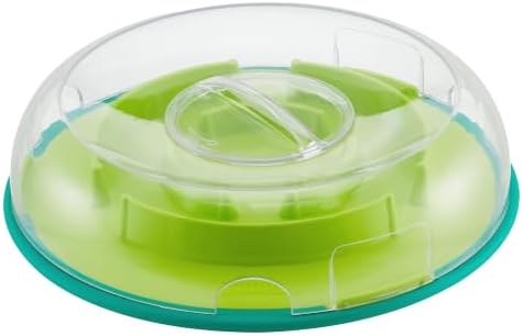 Outward Hound by Nina Ottosson Wobble Bowl Slow Feeder Dog Puzzle, Level 1 Beginner, 11.6 inches x 3.5 inches, Multicolored