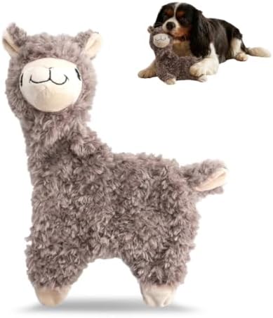 NANDOG My BFF Lulu Alpaca Dog Toy Signature Collection Soft Plush & Crinkle