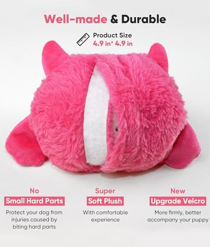 Petbobi Interactive Dog Toys for Small Medium Breeds Moving Barking Ball