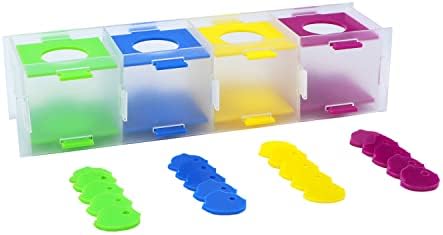 Litewoo Bird Color Coin Box Intelligence Training Toy for Parrot Parakeet