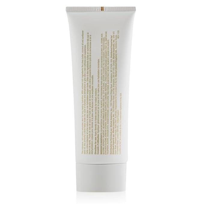 LUMIÈRE DE VIE® Intensive Hand & Body Crème - Ultra-Rich Hydration with Shea Butter, Coconut Oil & Sunflower Seed Oil - Non-Greasy Moisturizer for Soft, Smooth Skin - Single Tube (6.8 oz./193 g)