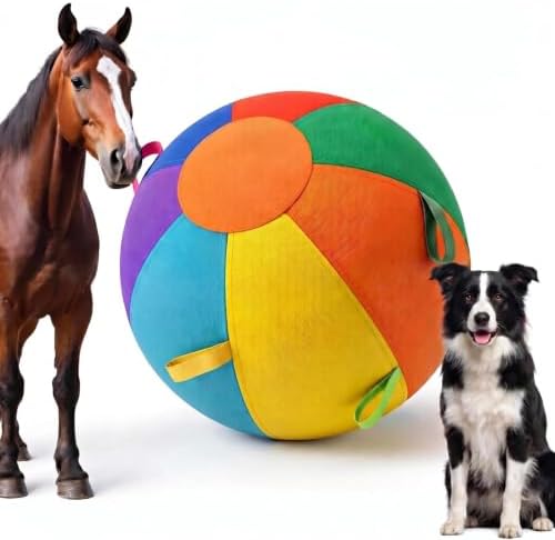 Herding Ball for Dogs, 22" XL Outdoor Dog Balls for Medium Large Breeds