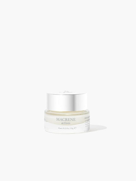 MACRENE ACTIVES High Performance Eye Cream - Firming, Hydrating & Illuminating with Resveratrol & Vitamin C, Fragrance Free, Organic, Vegan - 0.5oz