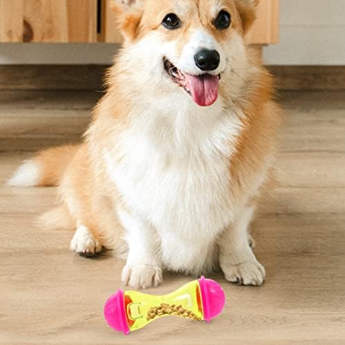 Ipetboom Dog Food Leaker Cat Interactive Toys for Indoor Cat Pets Treat Dispenser Food Toys Treat Dispenser Toy Pet Feeder Pet Toy Cars Toys Interactive Dog Plaything Puppy Abs Puzzle