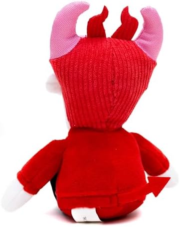 Buckle-Down Disney Squeaky Plush Dog Toy for Large, Medium & Small Dogs, The Nightmare Before Christmas Lock Full Body Pose, 3.5" x 4.5"